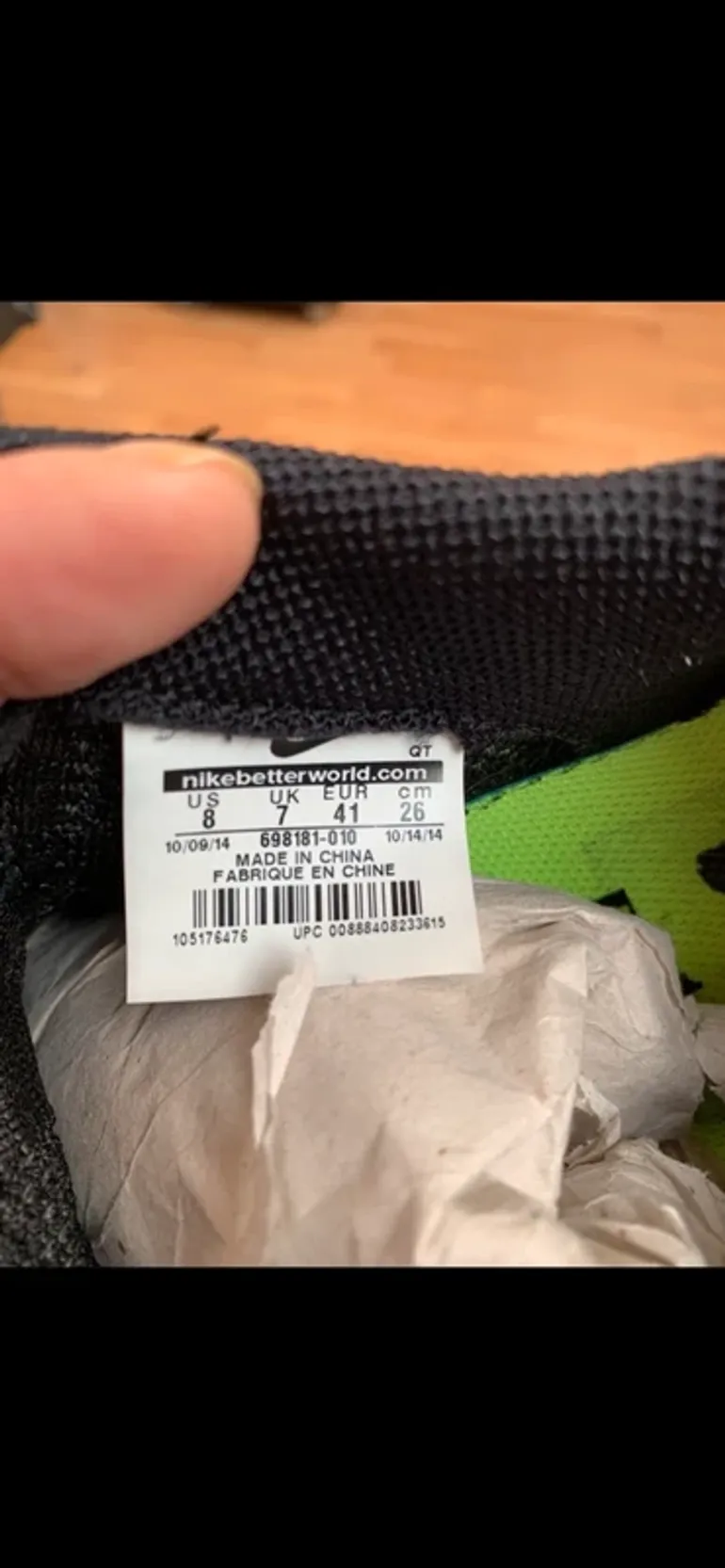 Tweedehands Nike Air Free Flyknit bike — afbeelding 13 van 21