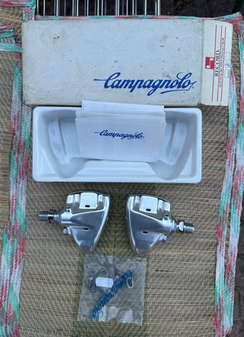 Gebrauchtes Campagnolo Record Pedals 1980 Drivetrain & Pedals