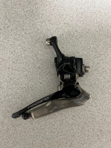 Gebrauchtes Campagnolo Record 11-Speed Front Derailleur Drivetrain & Pedals