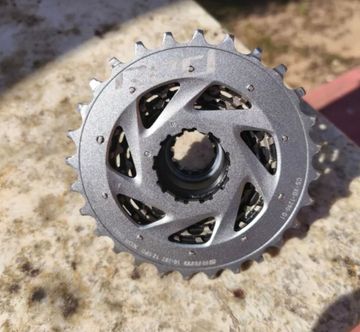 Brugt Sram RED AXS XG-1290 12-Speed Cassette 2025 Drivetrain & Pedals