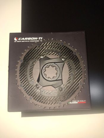 Used Carbon-Ti Chainrings for SRAM AXS 12 Speed 2024 Drivetrain & Pedals