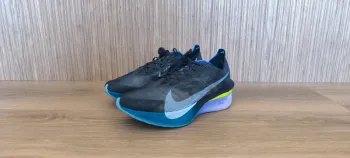 Used White ZoomX Vaporfly Next% 4 Running Shoes