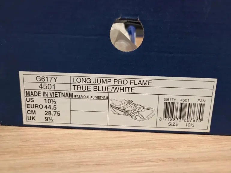 Brugt Asics Long Jump Pro Flame bike — billede 5 af 6