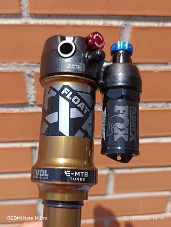 Brugt Fox Float X Factory Kashima 2022 bike — billede 4 af 25