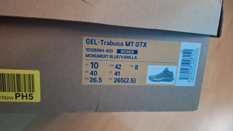 Gebrauchtes Asics Trailrunning Schuhe Damen bike — Bild 2 von 2