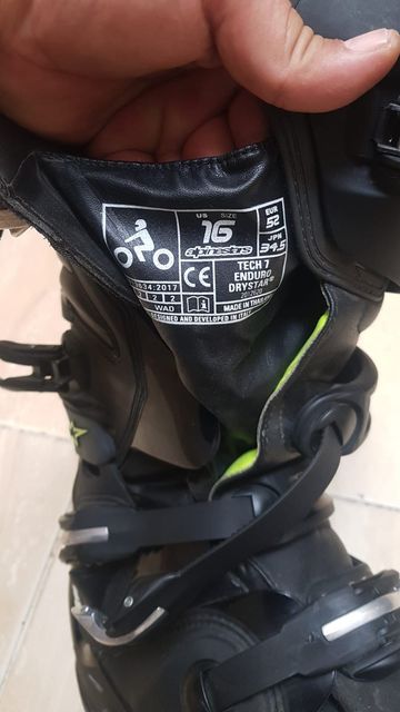 Brugt Alpinestars Tech 7 Enduro Drystar 2024 bike — billede 3 af 5
