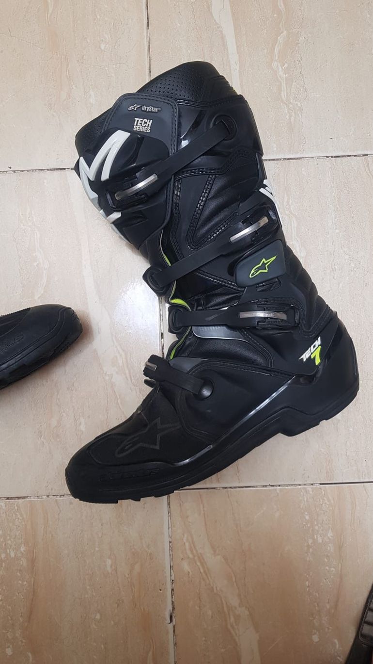Brugt Alpinestars Tech 7 Enduro Drystar 2024 bike — billede 5 af 5