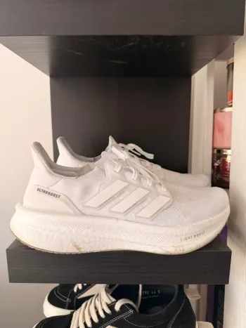 Used White Ultraboost Running Shoes