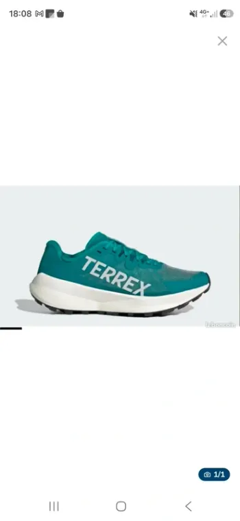 Używany Adidas Terrex Agravic Speed Running Shoes