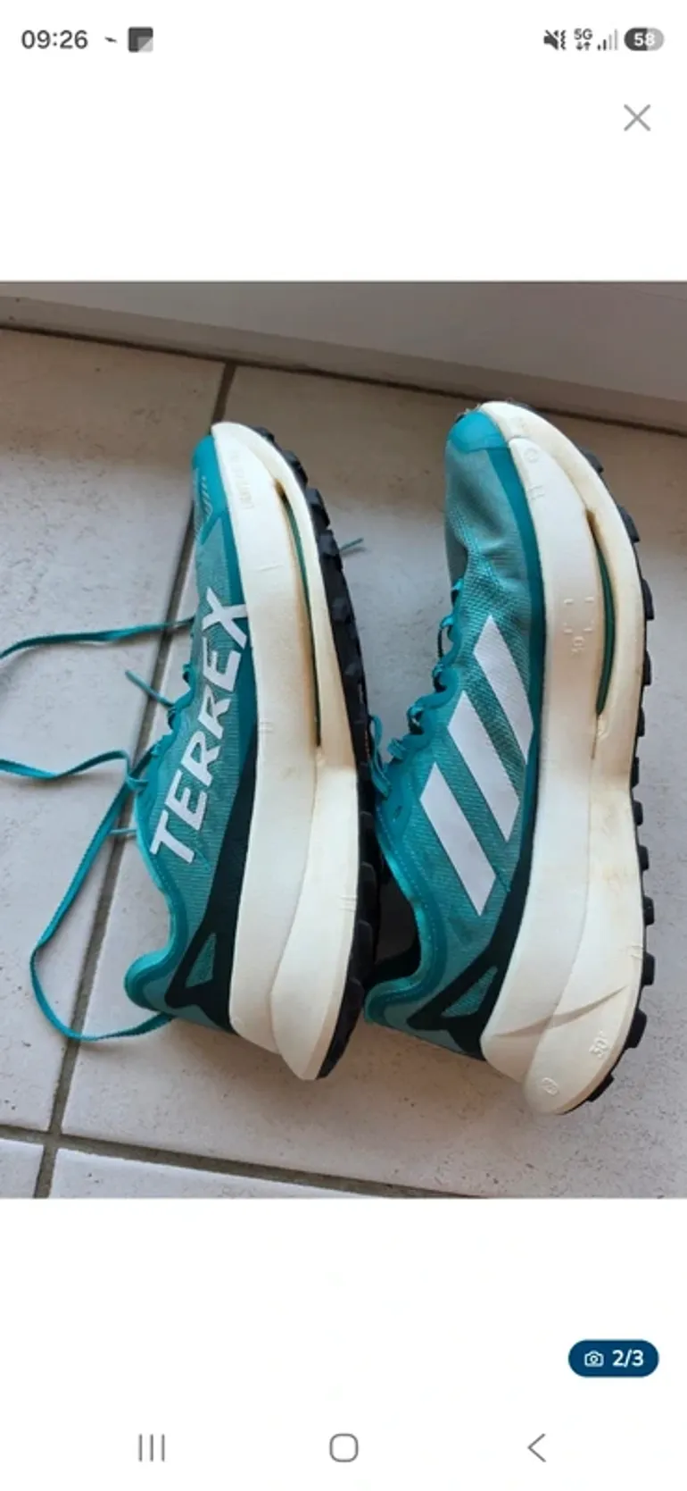Brugt Adidas Terrex Agravic Speed bike — billede 3 af 4