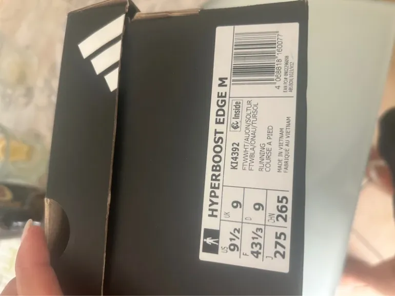 Adidas Hyperboost Edge bike usato — immagine 2 di 7
