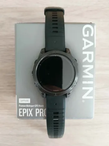 Used Garmin Epix Pro Gen 2 Sapphire 47 mm bike — image 2 of 5