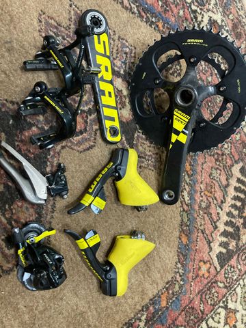 Brugt Sram Red TdF Edition 2009 Groupset