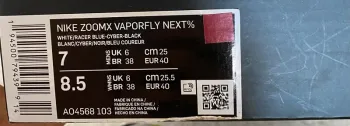 Nike ZoomX Vaporfly Next% bike d'occasion — image 5 sur 5