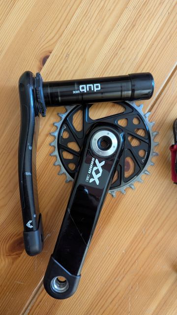Brugt Sram XX Eagle Transmission AXS T-Type 2025 bike — billede 3 af 5
