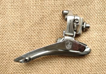 Używany Campagnolo Chorus Front Derailleur braze on Drivetrain & Pedals