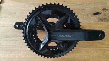 Used Shimano 105 12V Crankset with 4iiii Powermeter 2026 Drivetrain & Pedals