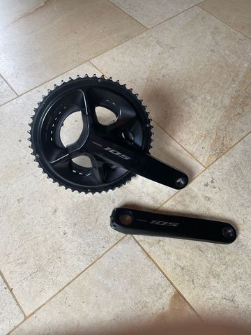 Gebrauchtes Shimano 105 R7100 52/36 2025 Drivetrain & Pedals