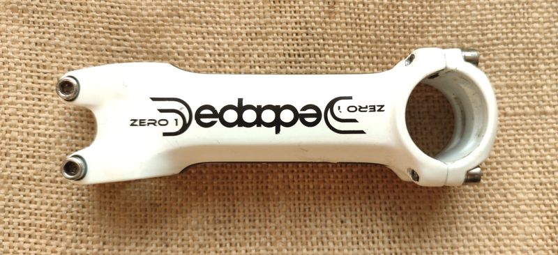 Gebrauchtes Deda Elementi Zero 1 White alloy ahead stem 1 1/8" / 115mm / 31.7 31.8mm / +- 4° Cockpit