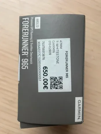 Brugt Garmin Forerunner 965 bike — billede 8 af 9