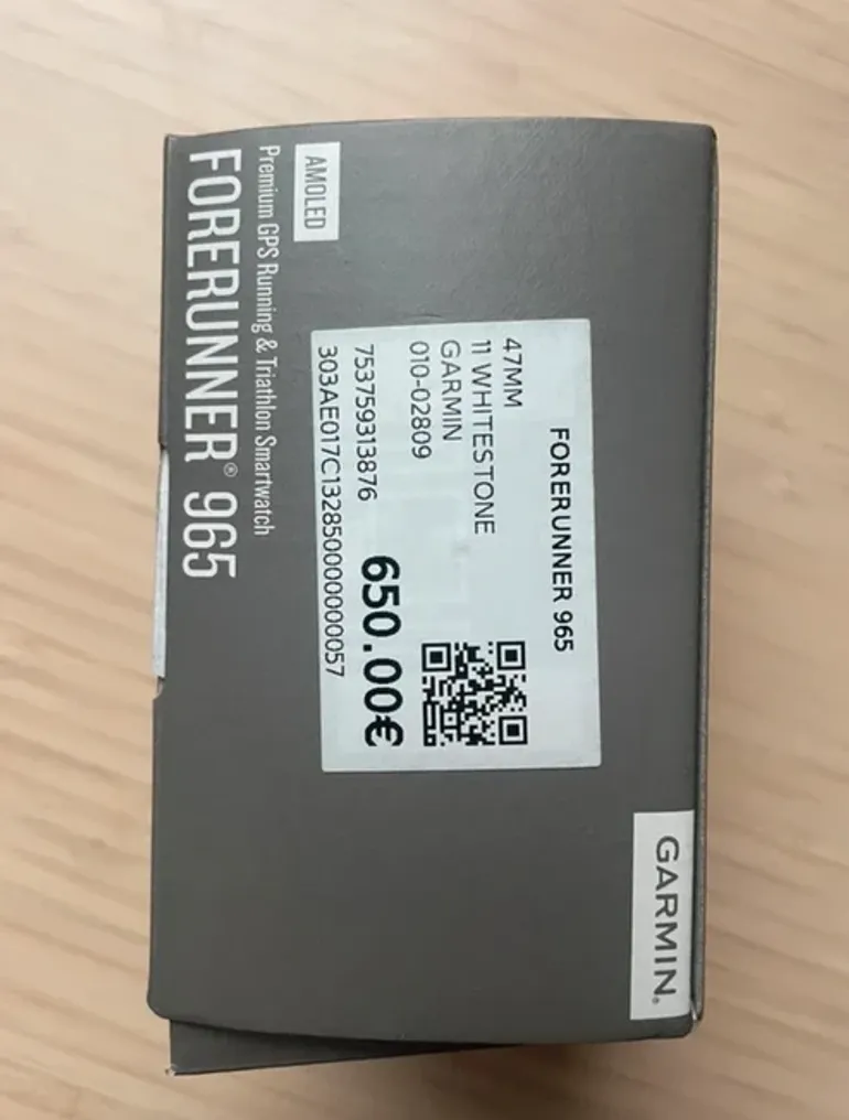 Brugt Garmin Forerunner 965 bike — billede 8 af 9
