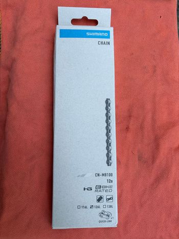 Gebrauchtes Shimano CN-M8100 Chain 2026 Drivetrain & Pedals
