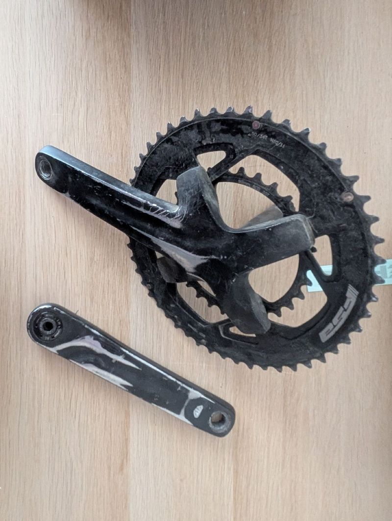Używany Fsa Omega MegaExo 2024 Drivetrain & Pedals