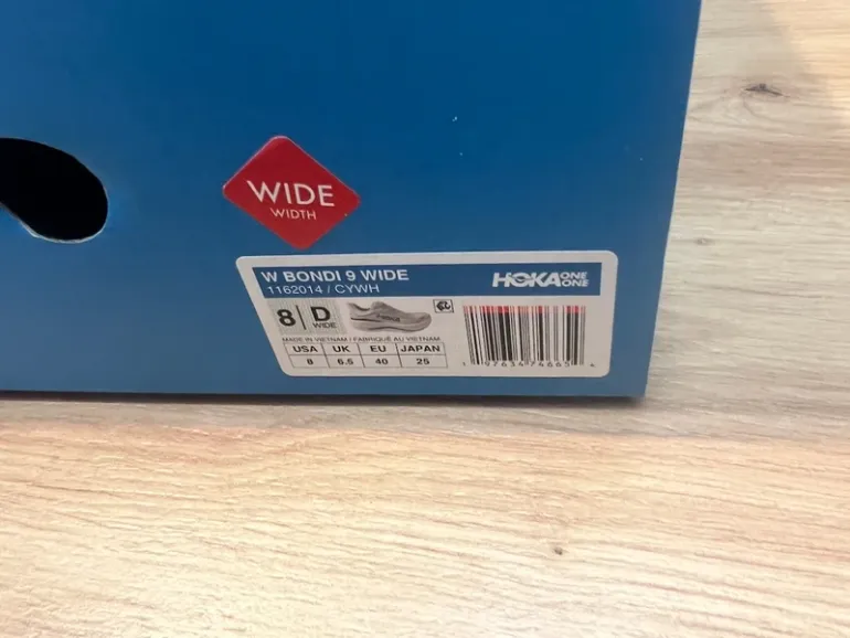 Hoka Bondi 9 Wide bike usato — immagine 17 di 20