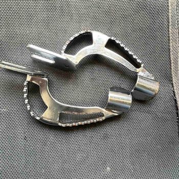 Tweedehands taiwan Bear Trap Rear STANDER FOOT PEG Freestyle GT Tour Pro Performer Old School BMX 1985 Drivetrain & Pedals