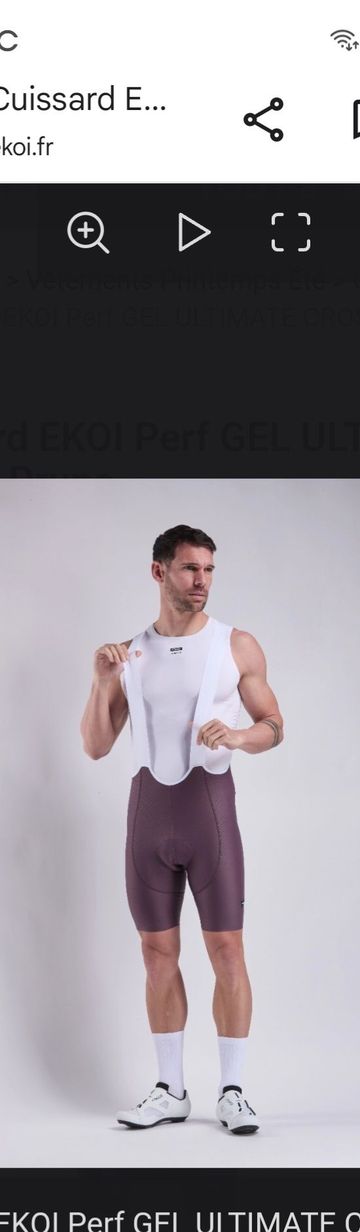 Tweedehands Ekoi perf gel ultimate Cycling Clothing