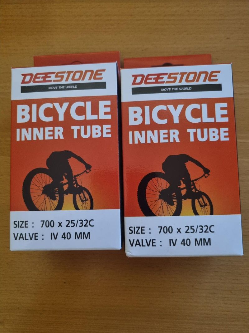 Used deestone Inner Tubes 700 x 25/32 Tyres & Tubes