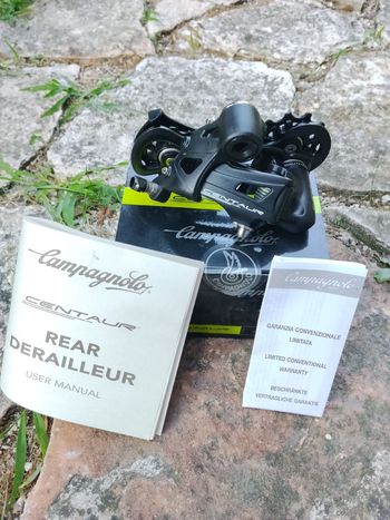 Used Campagnolo Centaur 11 Speed Rear Derailleur Drivetrain & Pedals