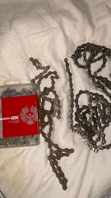 Gebrauchtes Sram Eagle 12 speed Chain Drivetrain & Pedals