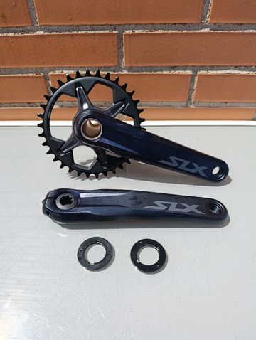 Shimano SLX FC-M7120 Drivetrain & Pedals usato