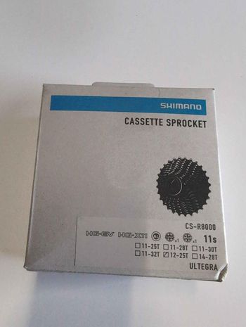 Gebrauchtes Shimano Cassette Shimano CS-R8000 ultegra Drivetrain & Pedals