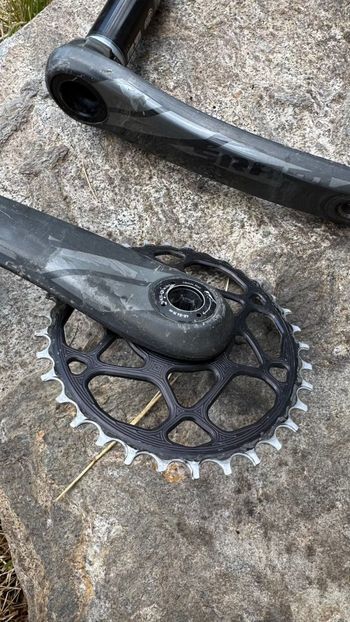 Gebrauchtes Sram pf30 chainset carbon s2200 oval chainring 175mm Drivetrain & Pedals