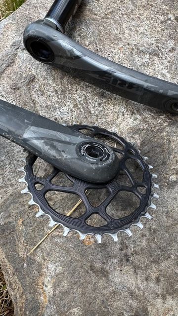 Brugt Sram pf30 chainset carbon s2200 oval chainring 175mm Drivetrain & Pedals