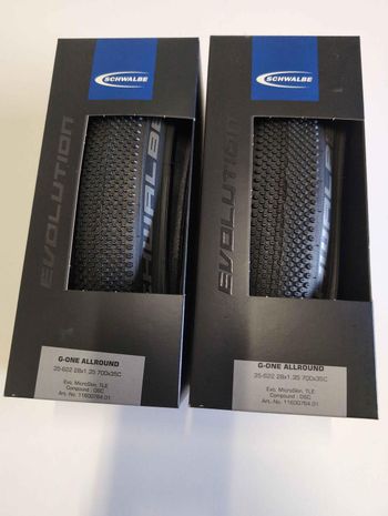 Gebrauchtes Schwalbe Pneus G-oneb AllRound 700x35c Tyres & Tubes