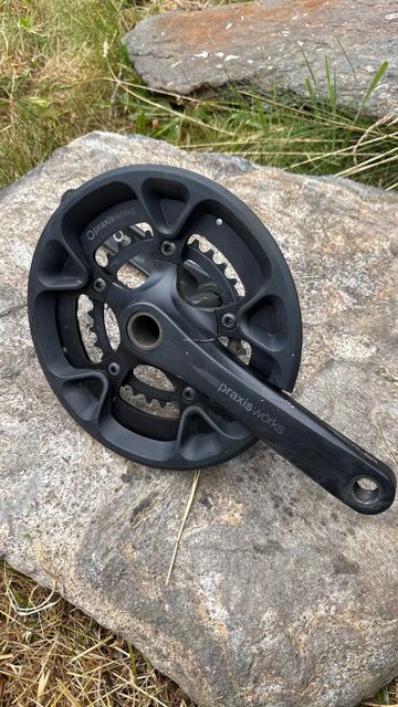 Używany Praxis Works chainset 48-32T 172.5mm very good condition Drivetrain & Pedals