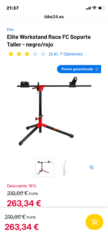 Gebrauchtes Elite Workstand Race FC Cycling Accessories