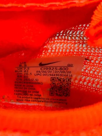 Brugt Orange ZoomX Alphafly Next% bike — billede 8 af 10