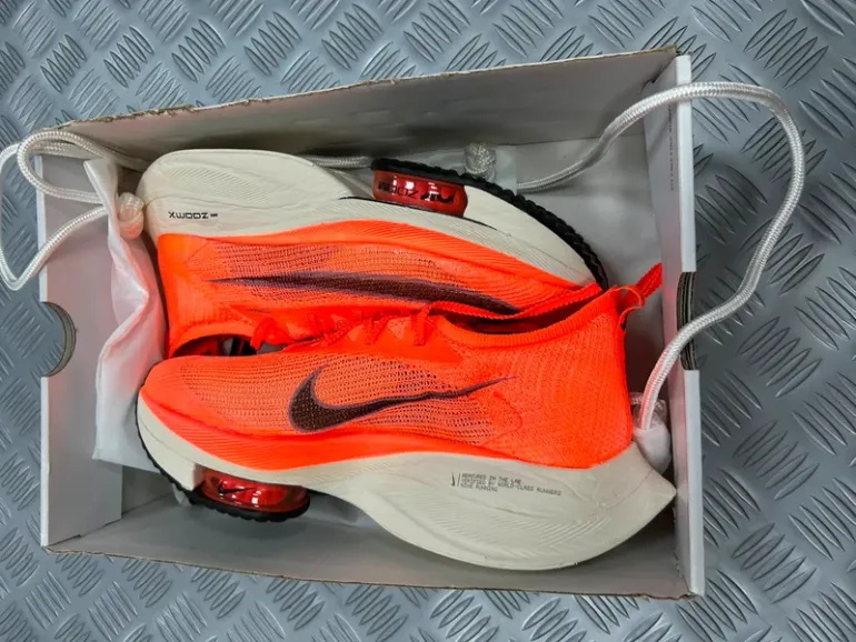 Brugt Orange ZoomX Alphafly Next% bike — billede 9 af 10
