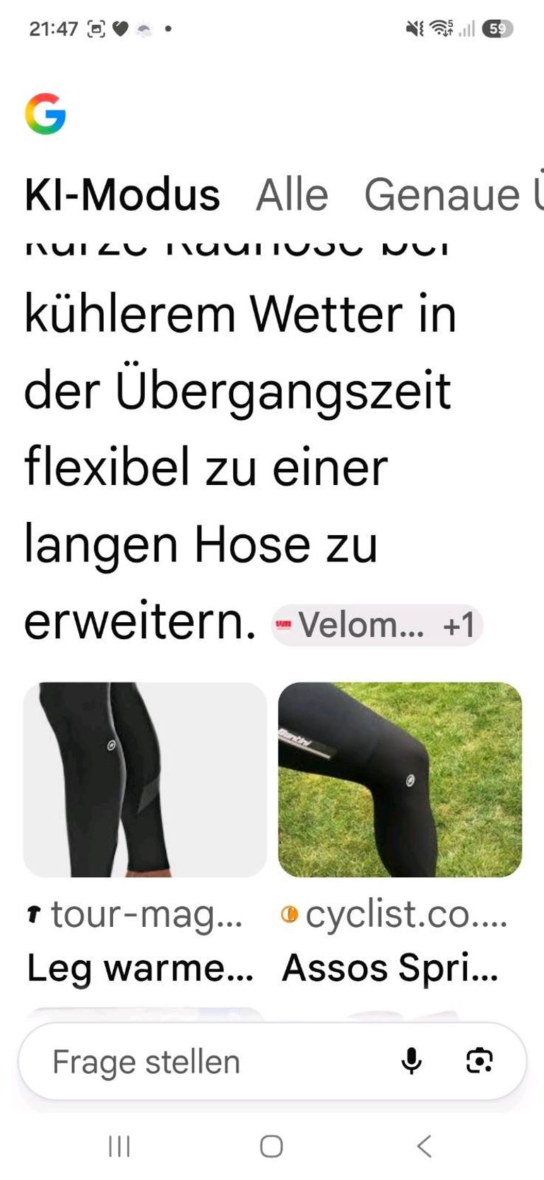Gebrauchtes Assos legWarmer_evo7 bike — Bild 7 von 13