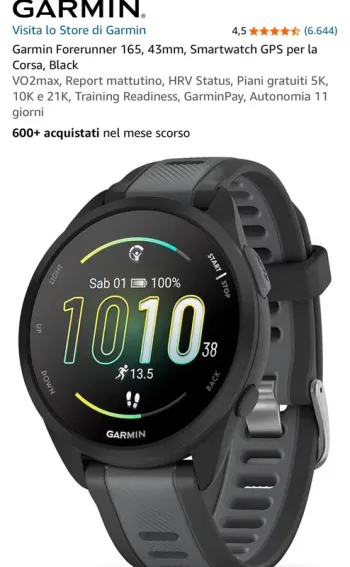 Tweedehands Garmin Forerunner 165 bike — afbeelding 3 van 4