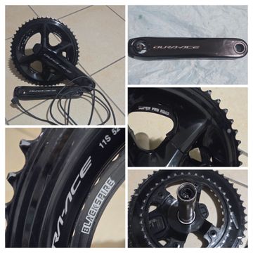 Shimano Dura-Ace 2x12-v Powermeter Crankset 2025 Drivetrain & Pedals usato