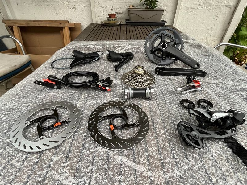 Used Shimano GRX 610 2x11v groupset 2026 Groupset