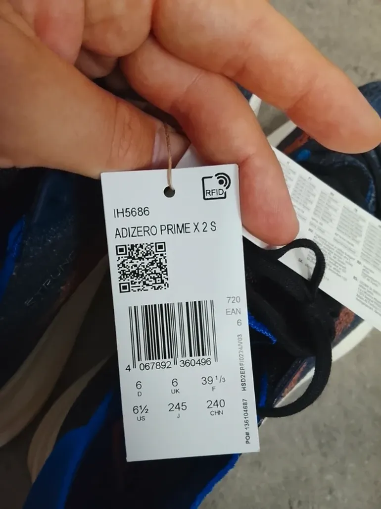Brugt Adidas Adizero Prime X2 Strung bike — billede 6 af 7