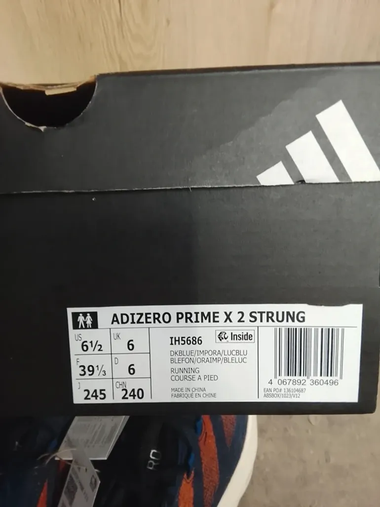 Brugt Adidas Adizero Prime X2 Strung bike — billede 7 af 7