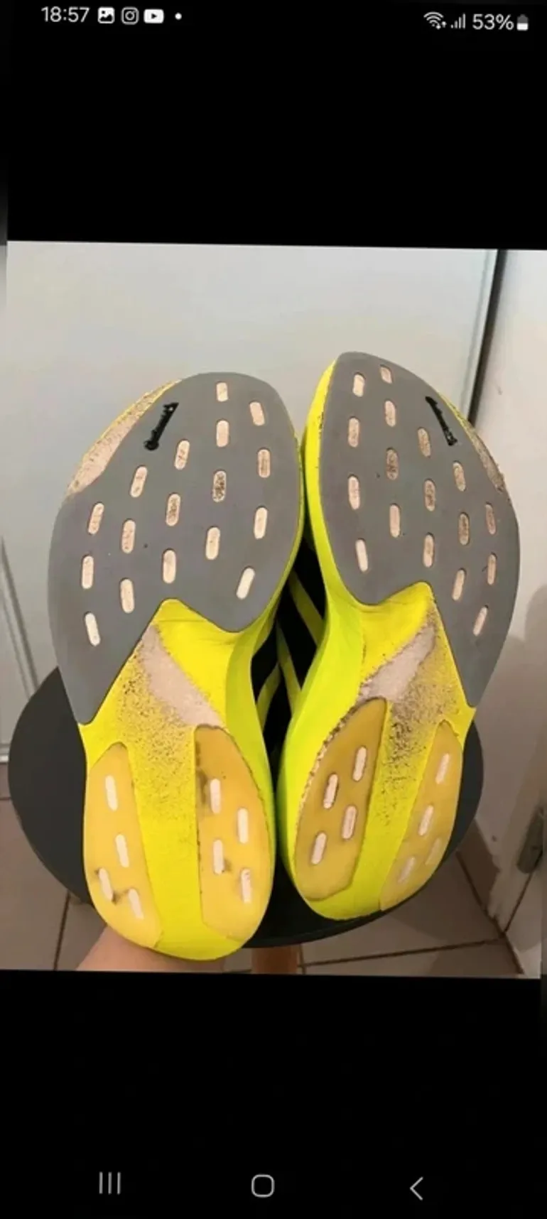 Adidas Running Shoes bike usato — immagine 7 di 12