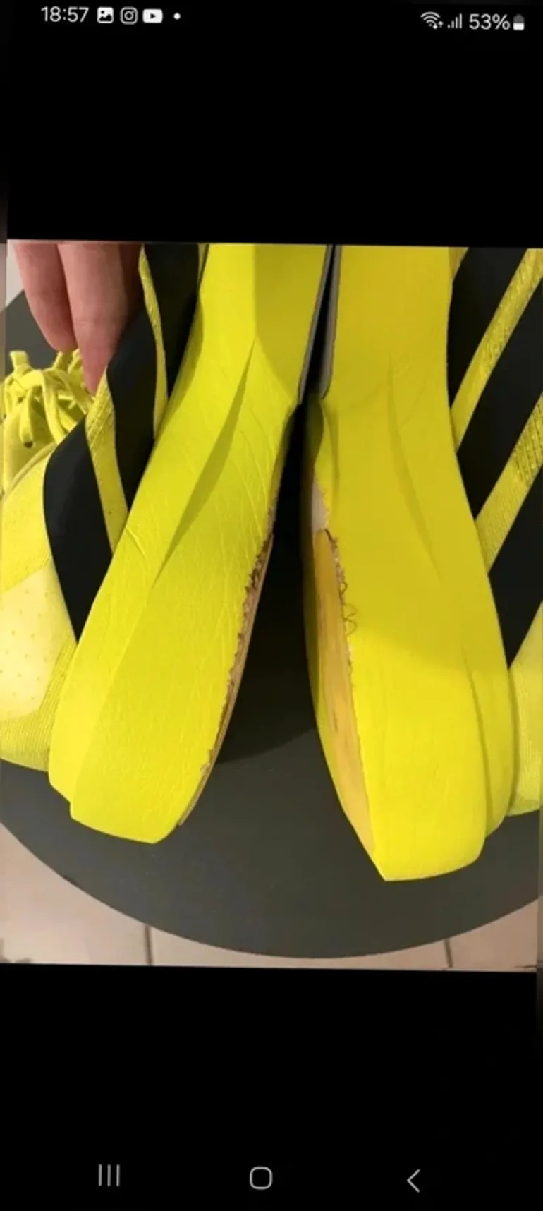 Adidas Running Shoes bike usato — immagine 9 di 12